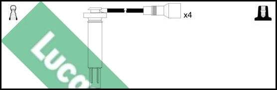 LUCAS LUC4496 - Kit cavi accensione www.autoricambit.com