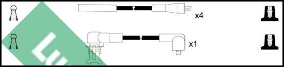 LUCAS LUC4235 - Kit cavi accensione www.autoricambit.com