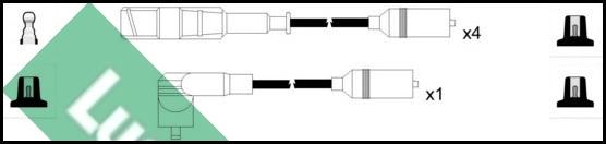 LUCAS LUC5217 - Kit cavi accensione www.autoricambit.com