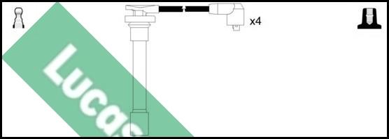 LUCAS LUC7276 - Kit cavi accensione www.autoricambit.com