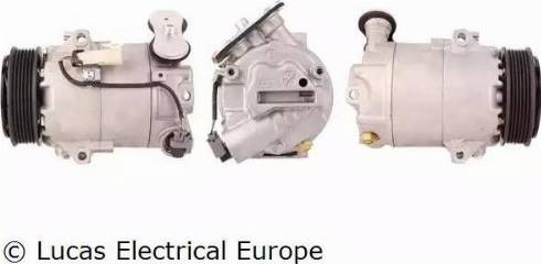 Lucas Electrical ACP617 - Compressore, Climatizzatore www.autoricambit.com