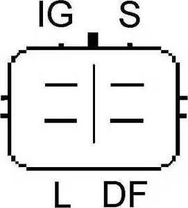 Lucas Electrical LRA03121 - Alternatore www.autoricambit.com