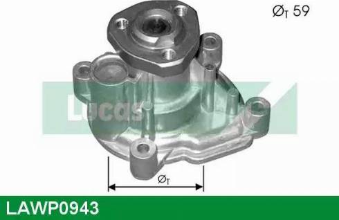 Lucas Engine Drive LAWP0943 - Pompa acqua www.autoricambit.com