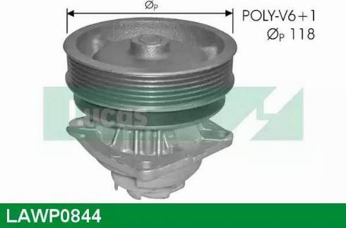 Lucas Engine Drive LAWP0844 - Pompa acqua www.autoricambit.com