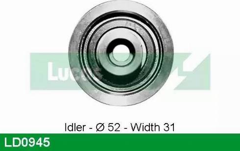 Lucas Engine Drive LD0945 - Rullo tenditore, Cinghia dentata www.autoricambit.com