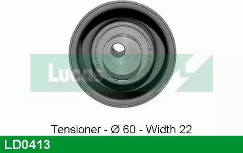 Lucas Engine Drive LD0413 - Rullo tenditore, Cinghia dentata www.autoricambit.com