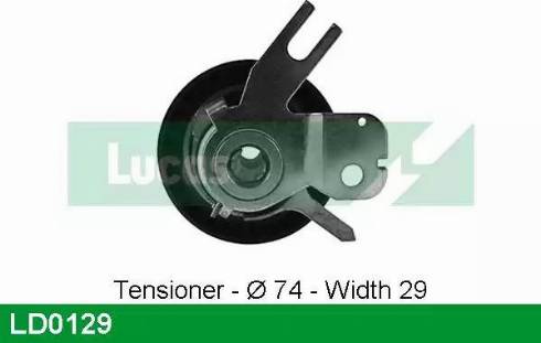 Lucas Engine Drive LD0129 - Rullo tenditore, Cinghia dentata www.autoricambit.com