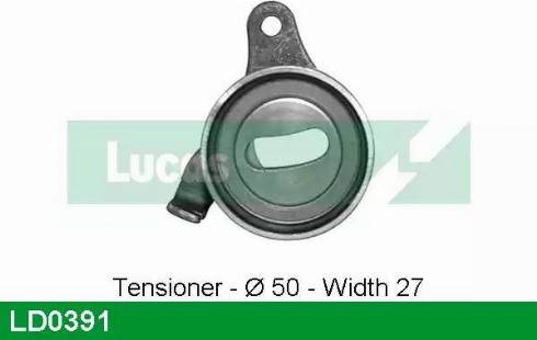 Lucas Engine Drive LD0391 - Rullo tenditore, Cinghia dentata www.autoricambit.com