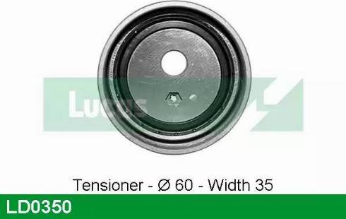 Lucas Engine Drive LD0350 - Rullo tenditore, Cinghia dentata www.autoricambit.com