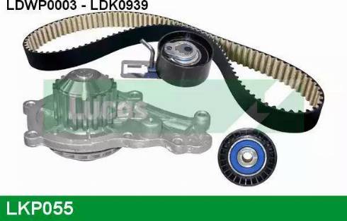 Lucas Engine Drive LKP055 - Pompa acqua + Kit cinghie dentate www.autoricambit.com