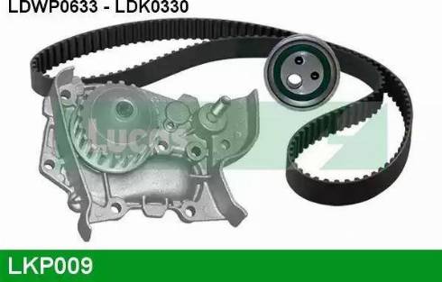 Lucas Engine Drive LKP009 - Pompa acqua + Kit cinghie dentate www.autoricambit.com