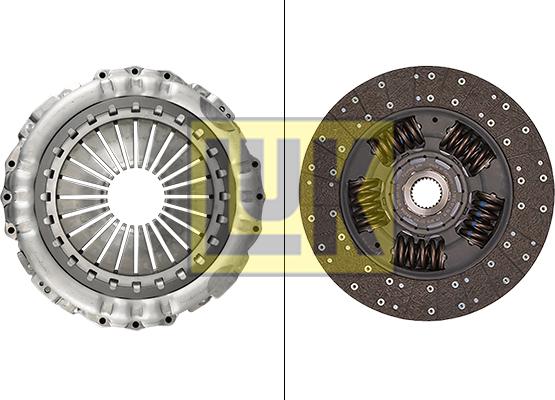 LUK 643 3416 09 - Kit frizione www.autoricambit.com