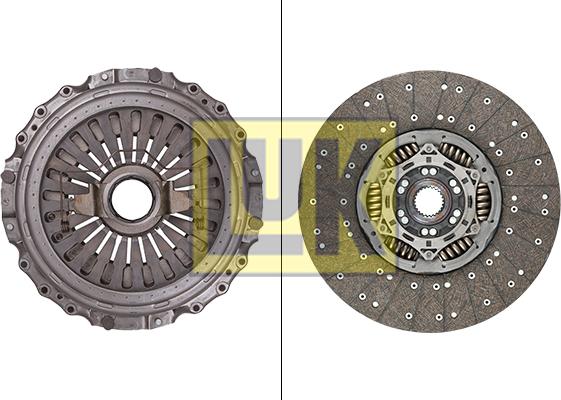 LUK 643 3204 00 - Kit frizione www.autoricambit.com