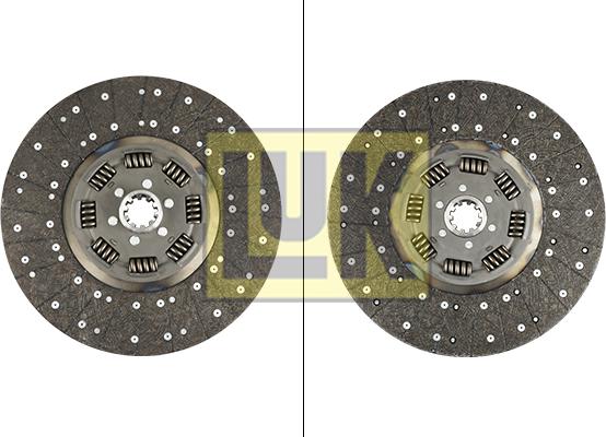 LUK 343 0061 10 - Disco frizione www.autoricambit.com