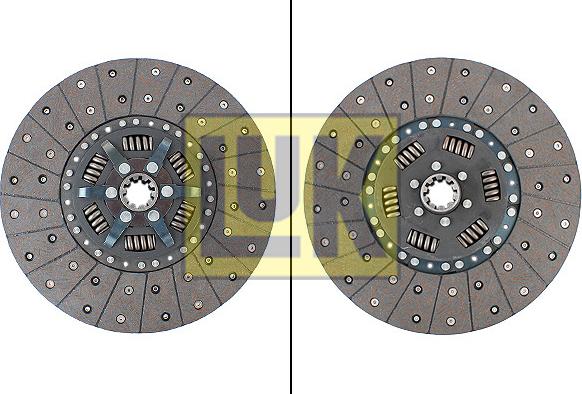 LUK 331 0394 10 - Disco frizione www.autoricambit.com