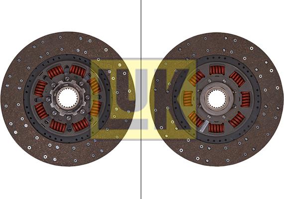 LUK 338 0219 20 - Disco frizione www.autoricambit.com