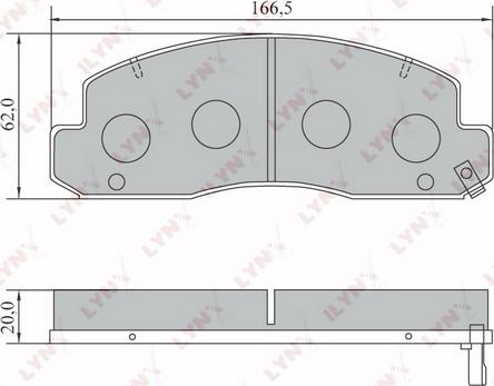 Remsa 2495.00 - Kit pastiglie freno, Freno a disco www.autoricambit.com