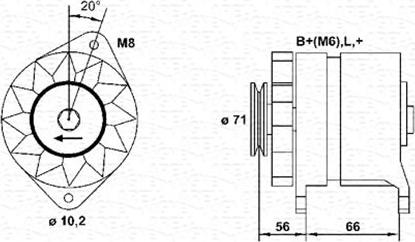 Magneti Marelli 944356971010 - Alternatore www.autoricambit.com