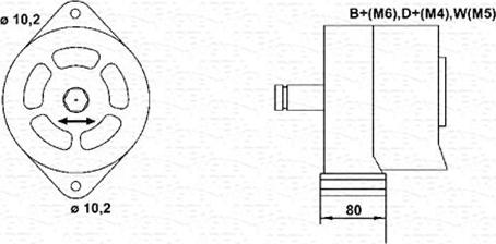 Magneti Marelli 944356231010 - Alternatore www.autoricambit.com