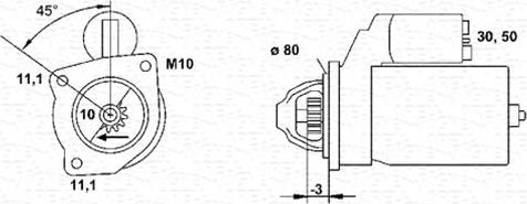 Magneti Marelli 944251059010 - Motorino d'avviamento www.autoricambit.com