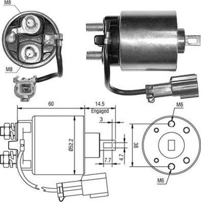 Magneti Marelli 940113050401 - Elettromagnete, Motore d'avviamento www.autoricambit.com