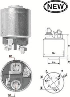 Magneti Marelli 940113050540 - Elettromagnete, Motore d'avviamento www.autoricambit.com