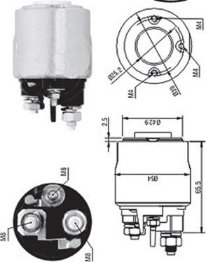 Magneti Marelli 940113050570 - Elettromagnete, Motore d'avviamento www.autoricambit.com