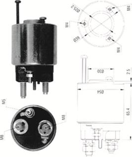 Magneti Marelli 940113050372 - Elettromagnete, Motore d'avviamento www.autoricambit.com