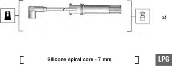 Magneti Marelli 941105280650 - Kit cavi accensione www.autoricambit.com