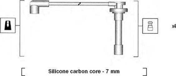 Magneti Marelli 941315010888 - Kit cavi accensione www.autoricambit.com