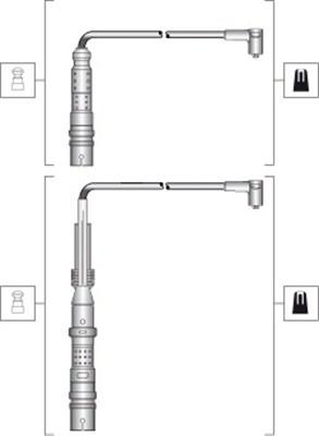 Magneti Marelli 941318111297 - Kit cavi accensione www.autoricambit.com