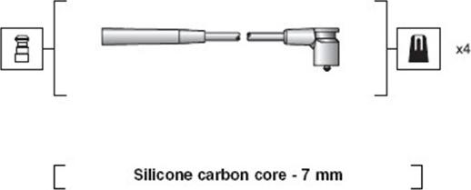 Magneti Marelli 941318111235 - Kit cavi accensione www.autoricambit.com