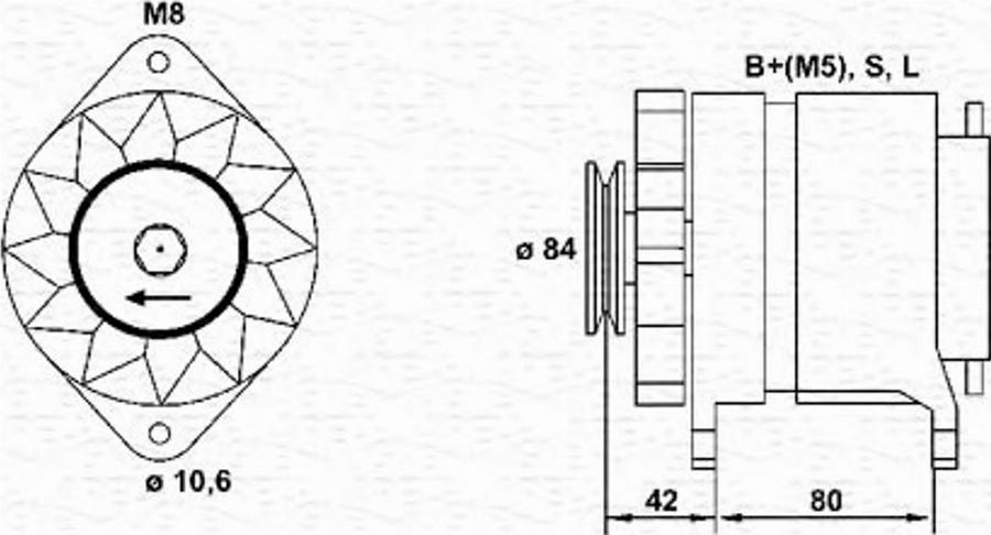 Magneti Marelli 943346092010 - Alternatore www.autoricambit.com