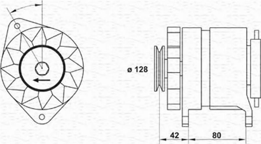 Magneti Marelli 943346097010 - Alternatore www.autoricambit.com