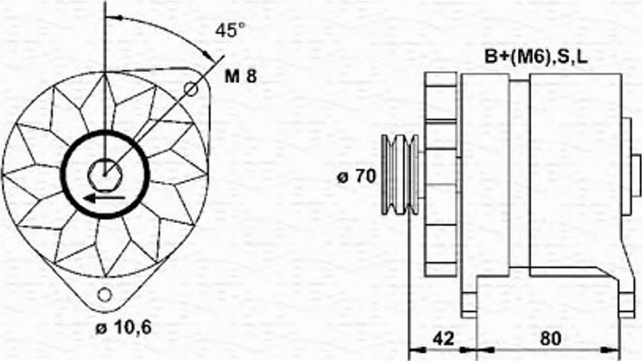 Magneti Marelli 943346062010 - Alternatore www.autoricambit.com