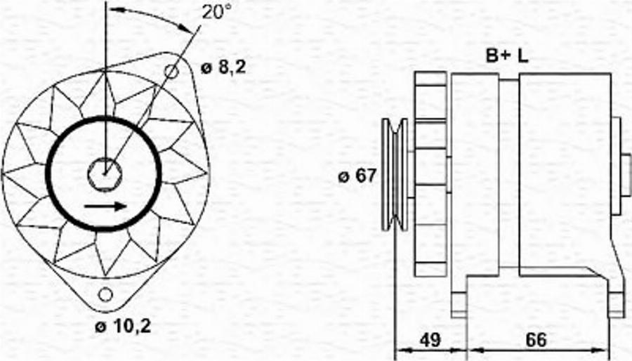 Magneti Marelli 943346009010 - Alternatore www.autoricambit.com