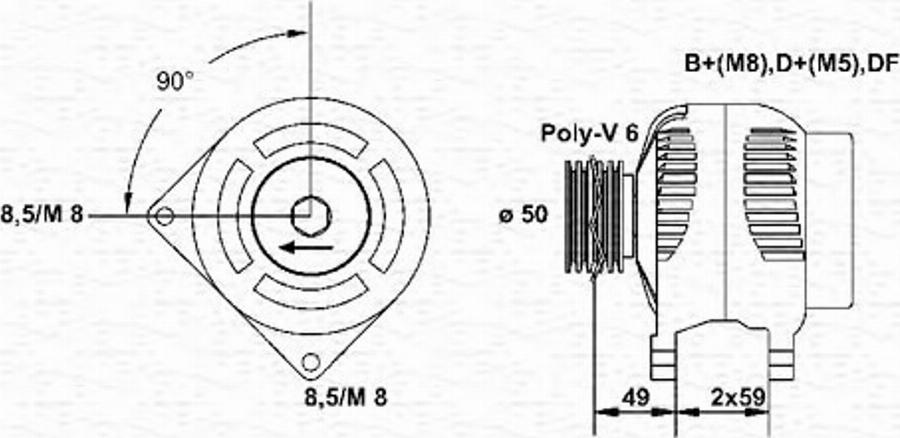 Magneti Marelli 943346002010 - Alternatore www.autoricambit.com