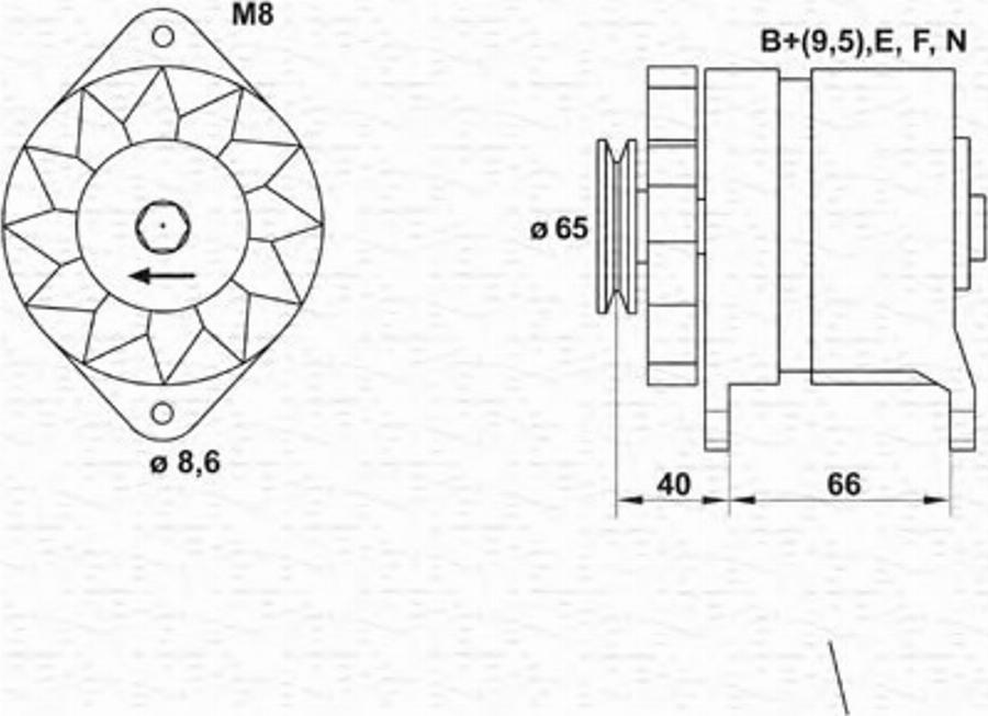 Magneti Marelli 943346026010 - Alternatore www.autoricambit.com