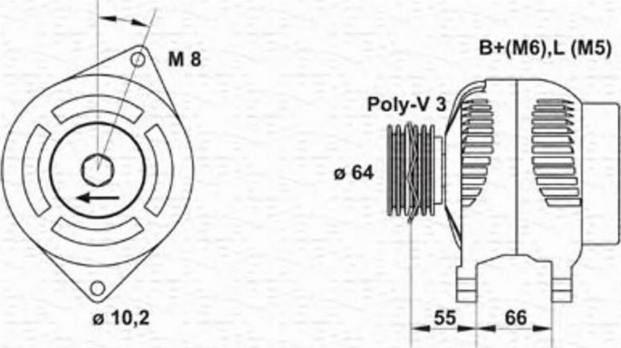 Magneti Marelli 943346198010 - Alternatore www.autoricambit.com