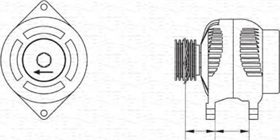 Magneti Marelli 943346189010 - Alternatore www.autoricambit.com