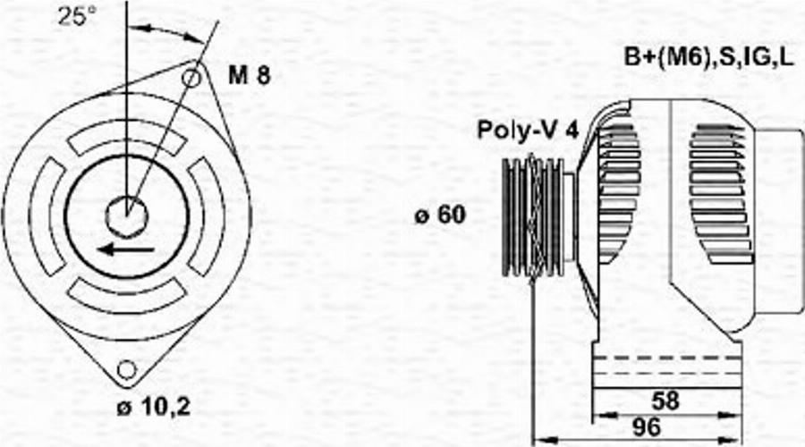 Magneti Marelli 943346172010 - Alternatore www.autoricambit.com