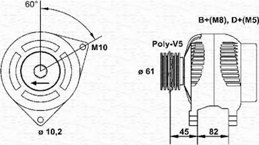 Magneti Marelli 943346206010 - Alternatore www.autoricambit.com