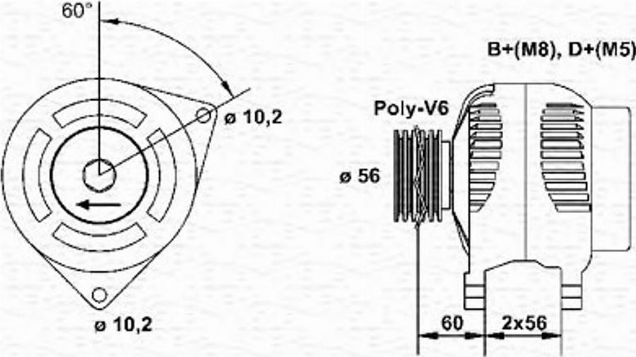 Magneti Marelli 943346207010 - Alternatore www.autoricambit.com