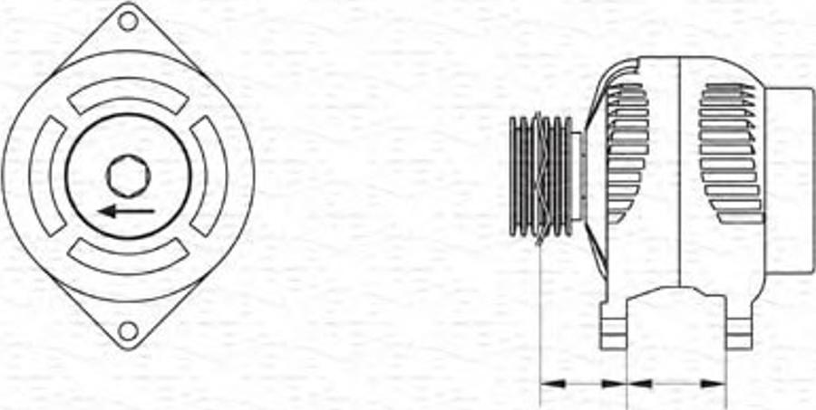 Magneti Marelli 943354026010 - Alternatore www.autoricambit.com