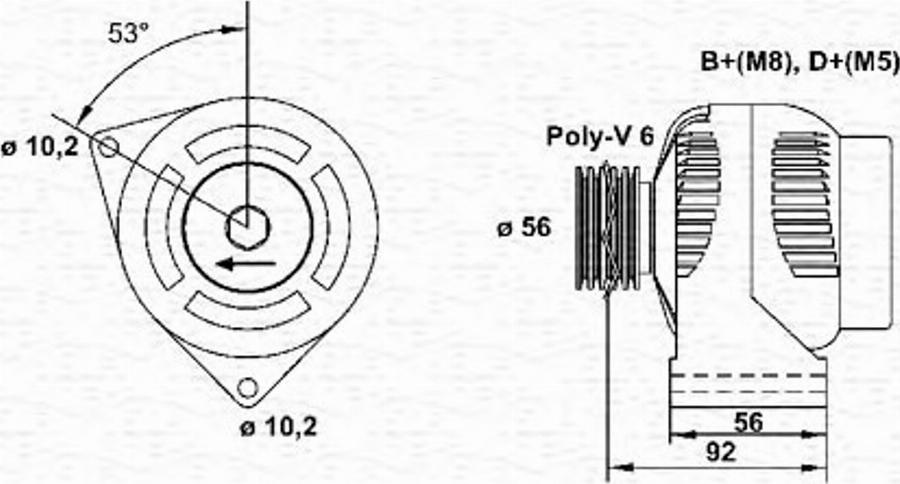 Magneti Marelli 943354163010 - Alternatore www.autoricambit.com