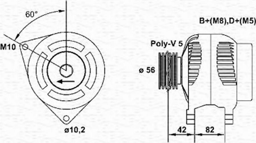 Magneti Marelli 943355045010 - Alternatore www.autoricambit.com