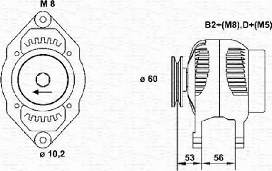 Magneti Marelli 943355050010 - Alternatore www.autoricambit.com