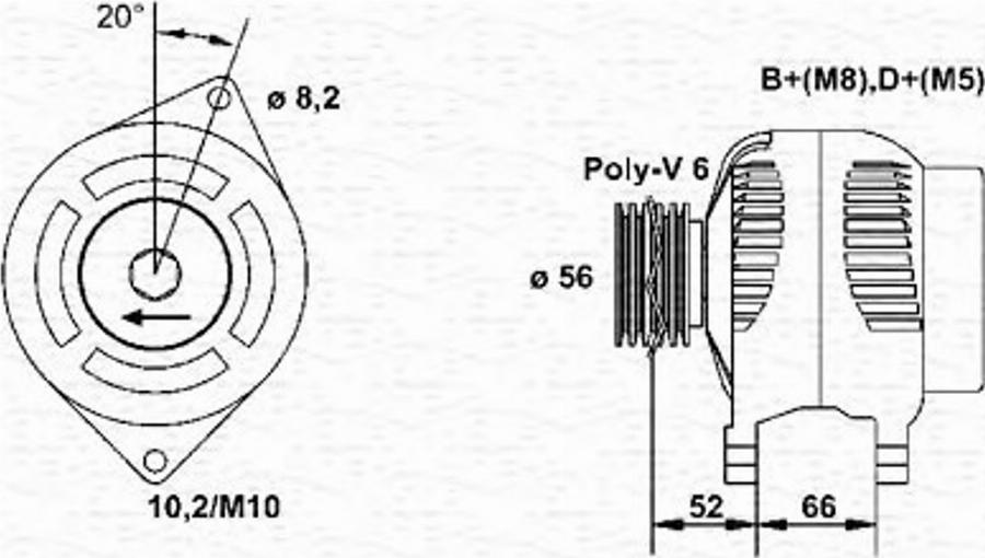 Magneti Marelli 943355057010 - Alternatore www.autoricambit.com