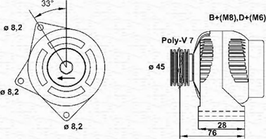 Magneti Marelli 943355010010 - Alternatore www.autoricambit.com