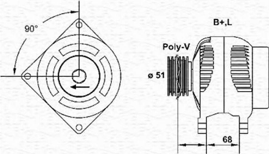 Magneti Marelli 943355194010 - Alternatore www.autoricambit.com